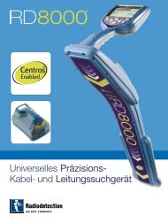 Universelles Präzisions- Kabel- und Leitungssuchgerät - Cft