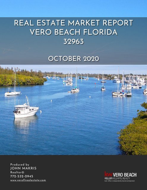 Vero Beach 32963 Real Estate Market Report October 2020