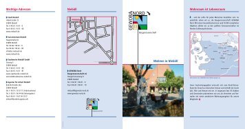 Wichtige Adressen Wohnen in Niebüll Wohnraum ... - GEWOBA Nord