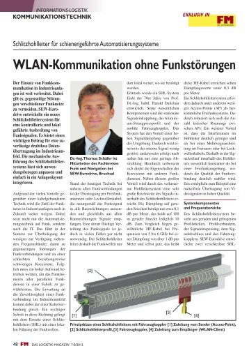 WLAN-Kommunikation ohne Funkstörungen - FM DAS LOGISTIK ...