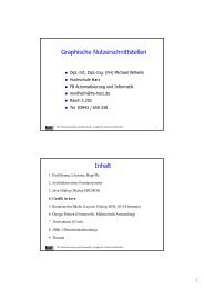 GI-Kap 4 grafik - HS-Harz M. Wilhelm - Hochschule Harz