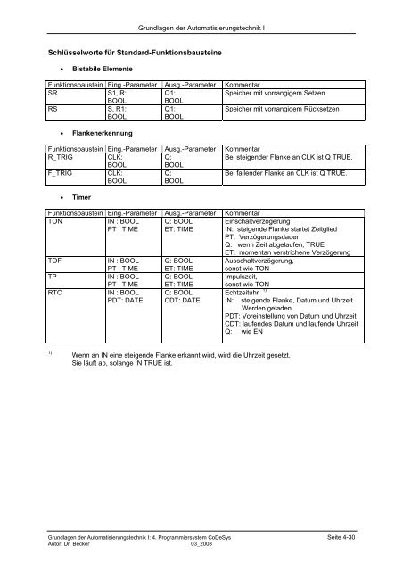 4. Einstieg in das IEC-Programmiersystem CoDeSys - B.Eng ...