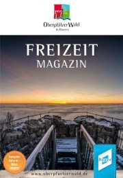 Freizeitmagazin Oberpfälzer Wald Winter 2020/2021