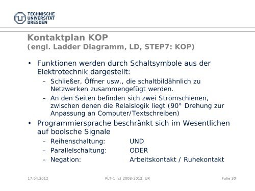 IEC 61131 - Fakultät Elektrotechnik und Informationstechnik