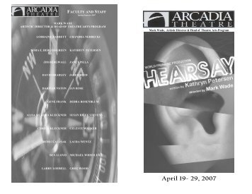 Hearsay v5.pub - Arcadia University