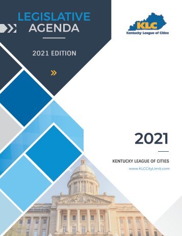 KLC 2021 Legislative Agenda