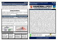 HANDBALLPOST - SG Motor Cunewalde Handball
