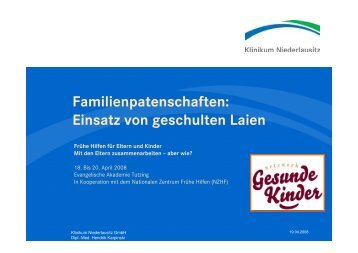 Familienpatenschaften - Nationales Zentrum Frühe Hilfen