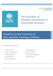 Final APA POV Guidelines ASC 01 09 - Association of Paediatric ...