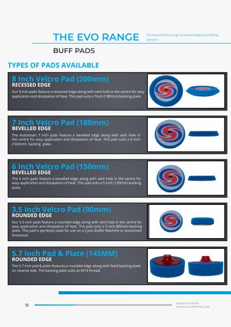 Autosmart Compounds + Buff Pads Guide