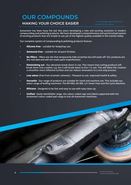 Autosmart Compounds + Buff Pads Guide