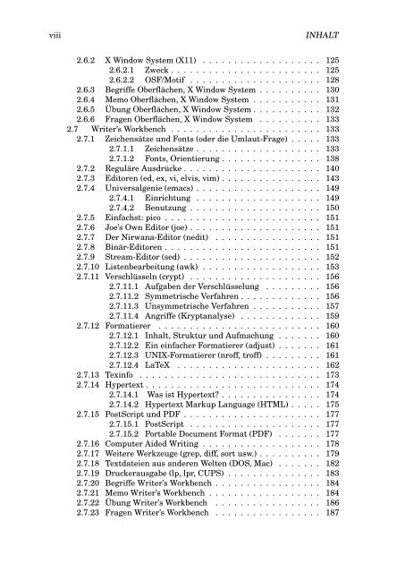 Einführung in Linux/UNIX - Abklex