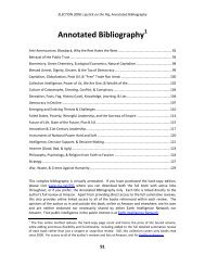 Annotated Bibliography - OSS.Net