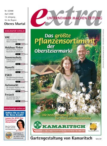 Gartengestaltung von Kamaritsch Seite 6/7 - Extra