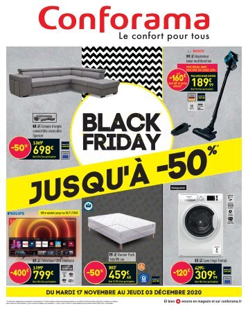 Conforama Black Friday 17 nov-3 dec 2020