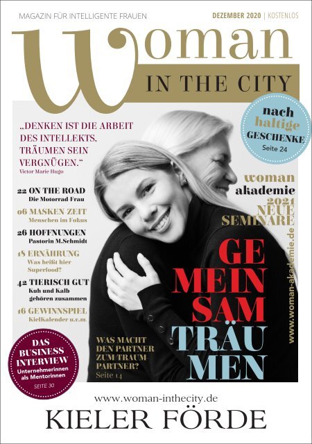 WOMAN-INTHECITY  MAGAZIN | DEZEMBER 2020