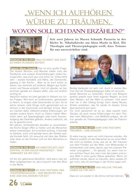 WOMAN-INTHECITY  MAGAZIN | DEZEMBER 2020