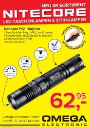 NiteCore Omega electronic MS