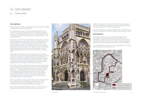 St Mary Redcliffe Project 450 Planning Pre-App