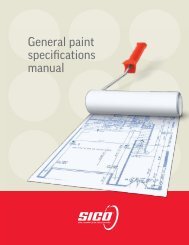 General paint specifications manual - Paint for professionals