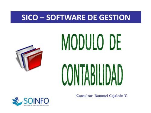 SICO – SOFTWARE DE GESTION - Soinfo