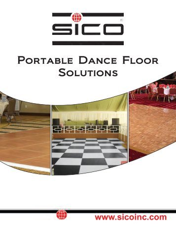 Dance Floor Brochure - Sico Inc.