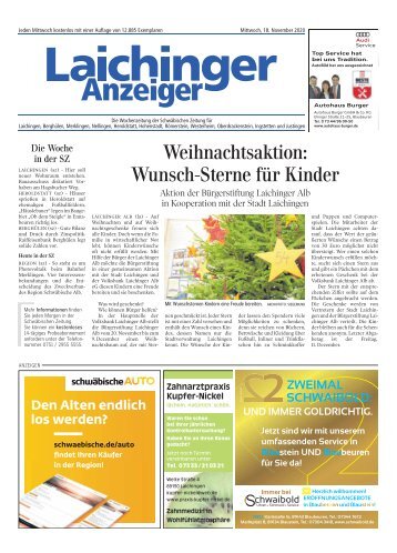 Laichinger Anzeiger 18.11.2020
