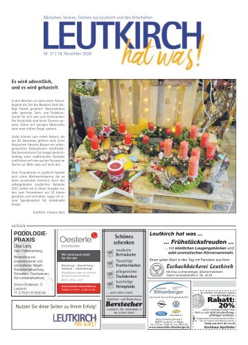 Leutkirch hat was 18.11.2020
