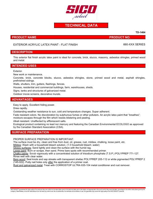 TECHNICAL DATA