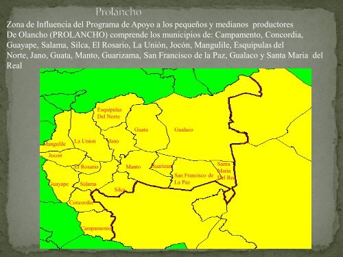 Mapa de Honduras