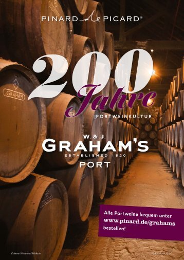 Grahams 200 Jahre Portweinkultur