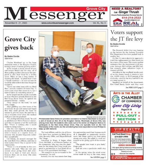 Grove City Messenger - November 11th, 2020