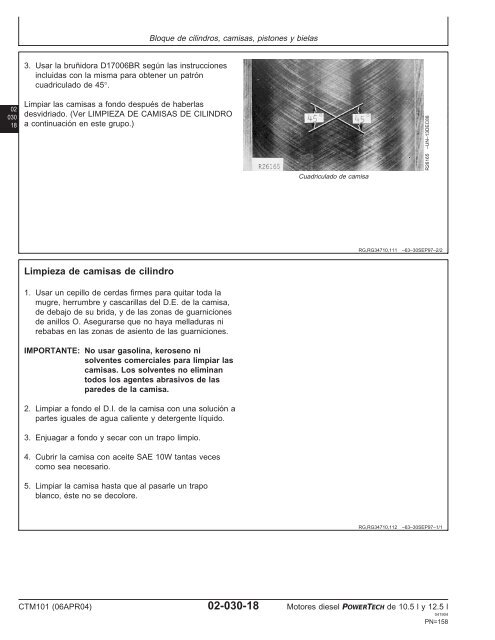 Motores diesel de 10.5 l y 12.5 l Motor ba´sico