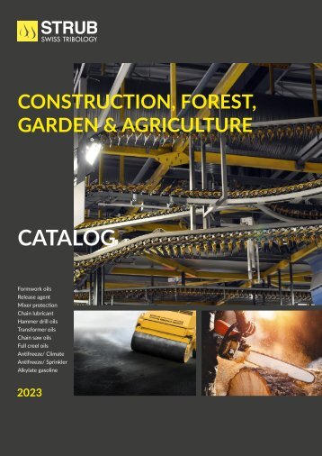 CONSTRUCTION, FOREST, GARDEN & AGRICULTURE