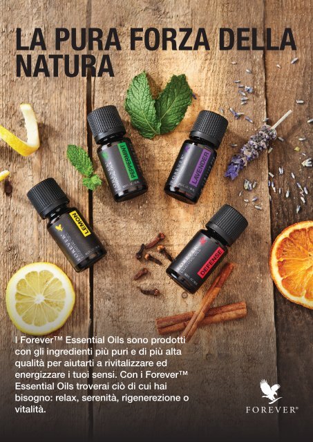 Forever Essential Oils Adverts