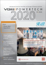 Vgb Powertech 9 International Journal For Generation And Storage Of Electricity And Heat
