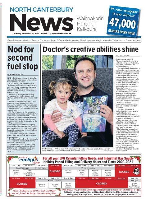 North Canterbury News: November 19, 2020