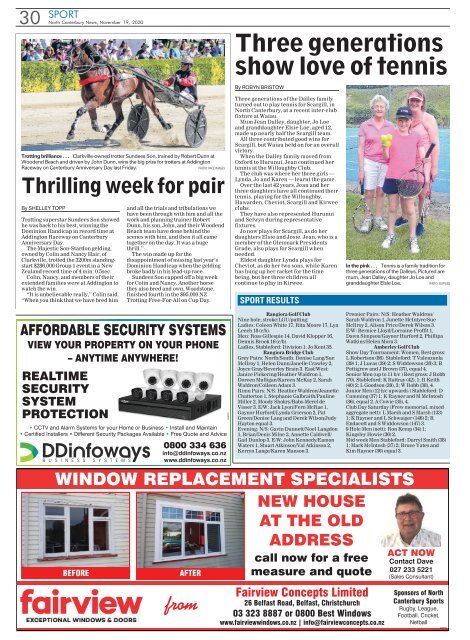 North Canterbury News: November 19, 2020