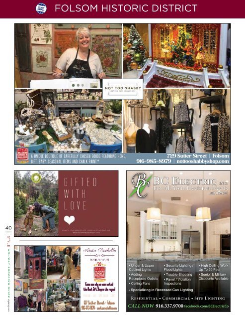 Holiday Shopping Guide - Style Magazine - 2020 Yumpu