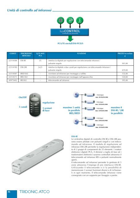 Componenti per l' illuminazione (pdf) - Sicom