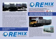 OFFER FOR NEW SEMI-TRAILERS, PLATFORMS AND BATTERY ...