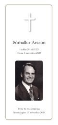 Thorhallur Arason baenaskra 01