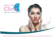 Weston Beauty Clinic Brochure 1