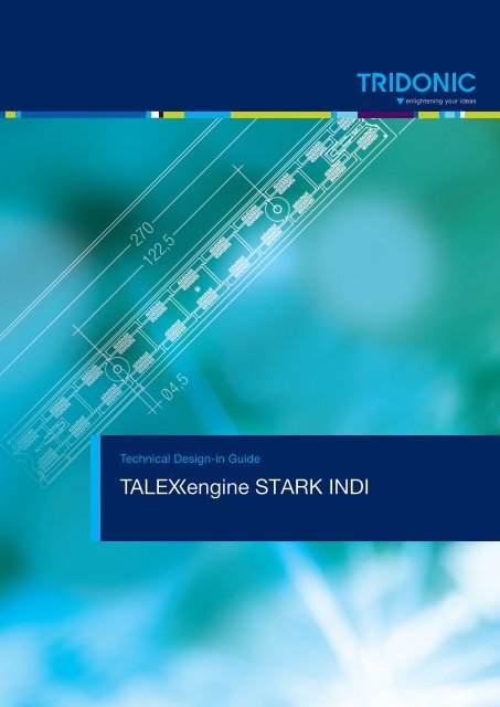 Wiring diagram for TALEXXengine STARK INDI CLASSIC ... - Tridonic