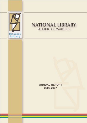 National Library Annual Report - Government of Mauritius