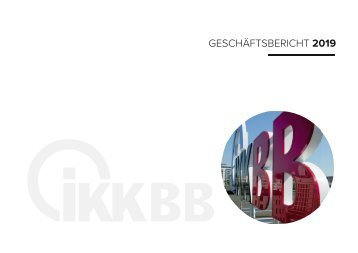 IKKBB Geschäftsbericht 2019