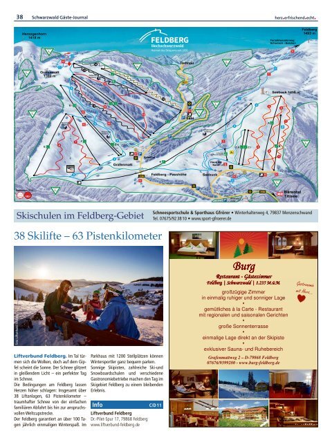 Schwarzwald Gäste Journal Winter 2020