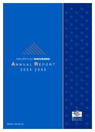 ANNUAL REPORT FINAL - Mauritius Housing MHC