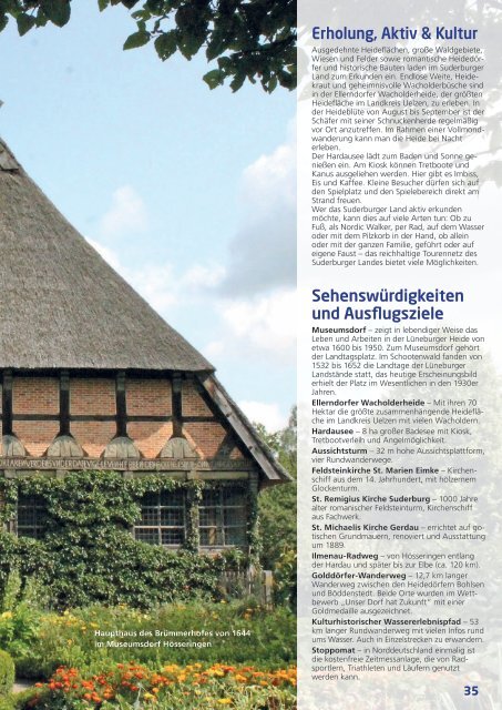 Urlaubsmagazin Uelzen 2021