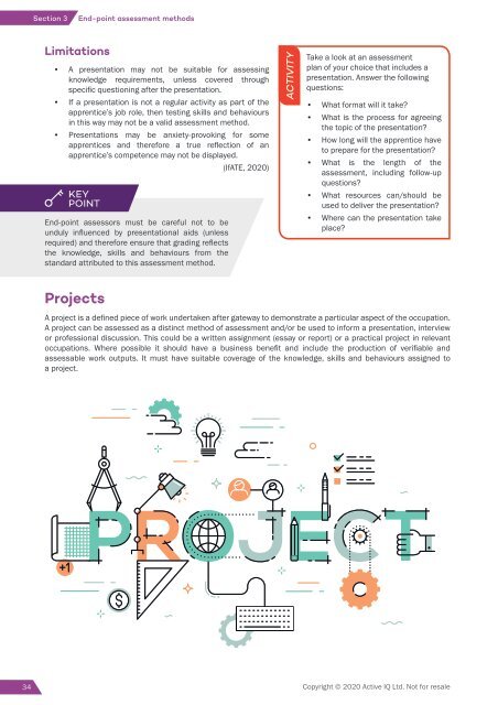 Active IQ Level 3 Award in Understanding the Development and Delivery of End-point Assessment (sample manual)